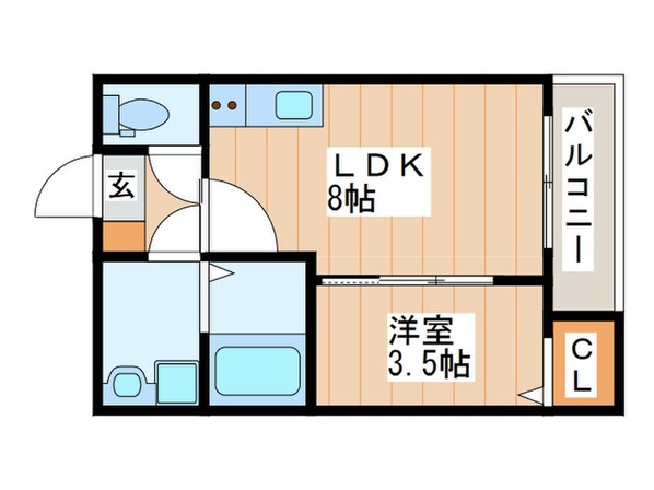 アッサンブレの物件間取画像